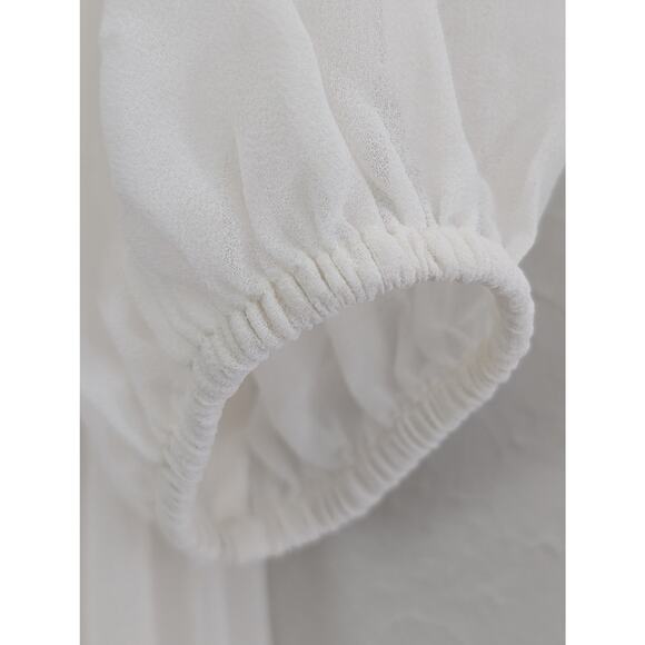 Aritzia Wilfred Daydreamer Mini Dress XXS White Women's Casual Summer Shift - Picture 5 of 7